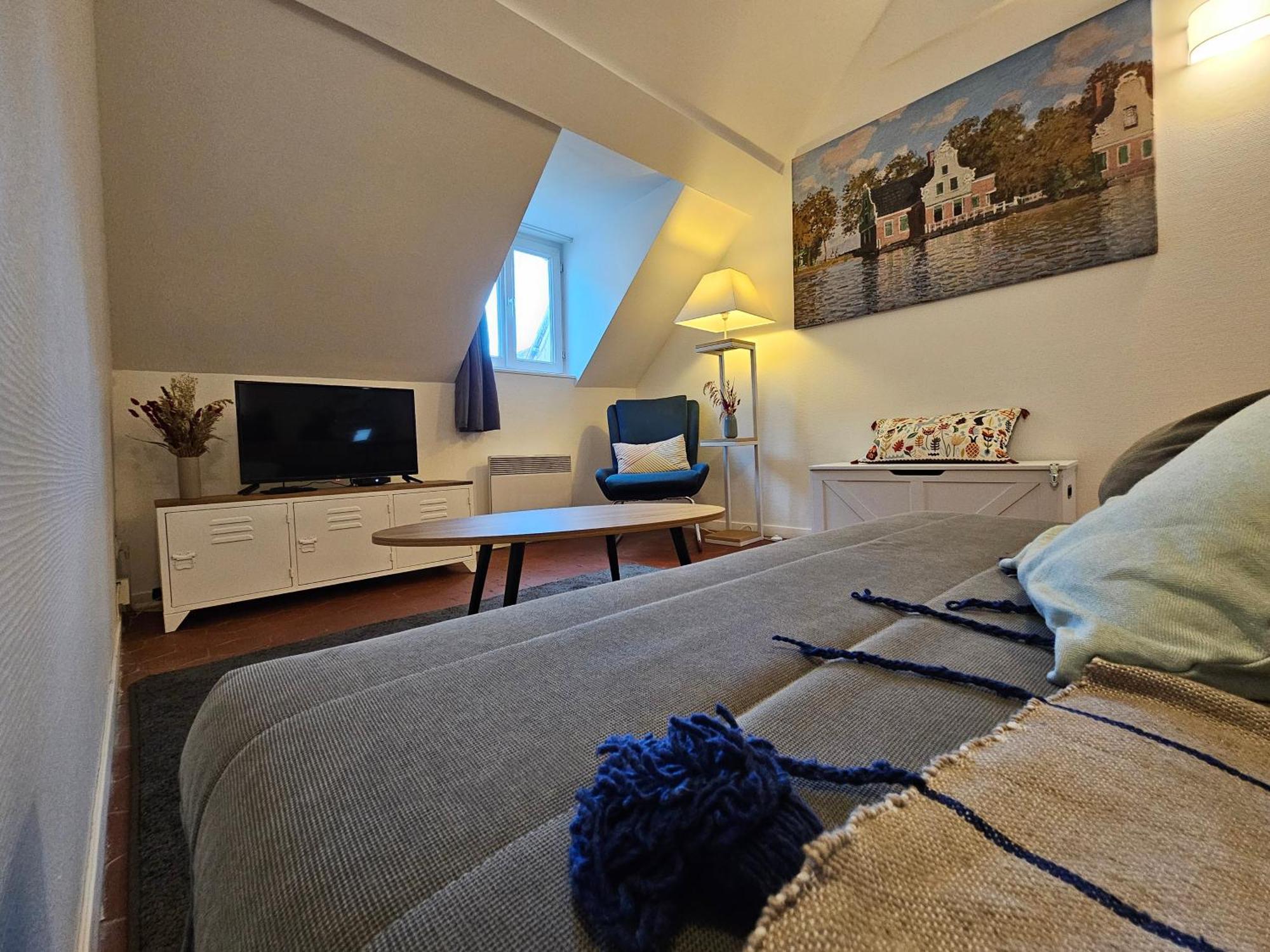 Charmant Duplex Au Coeur De Vernon Proche Gare Et Giverny Dış mekan fotoğraf