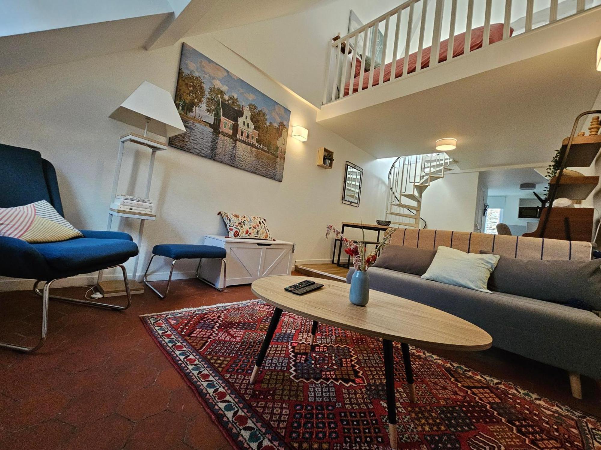 Charmant Duplex Au Coeur De Vernon Proche Gare Et Giverny Dış mekan fotoğraf