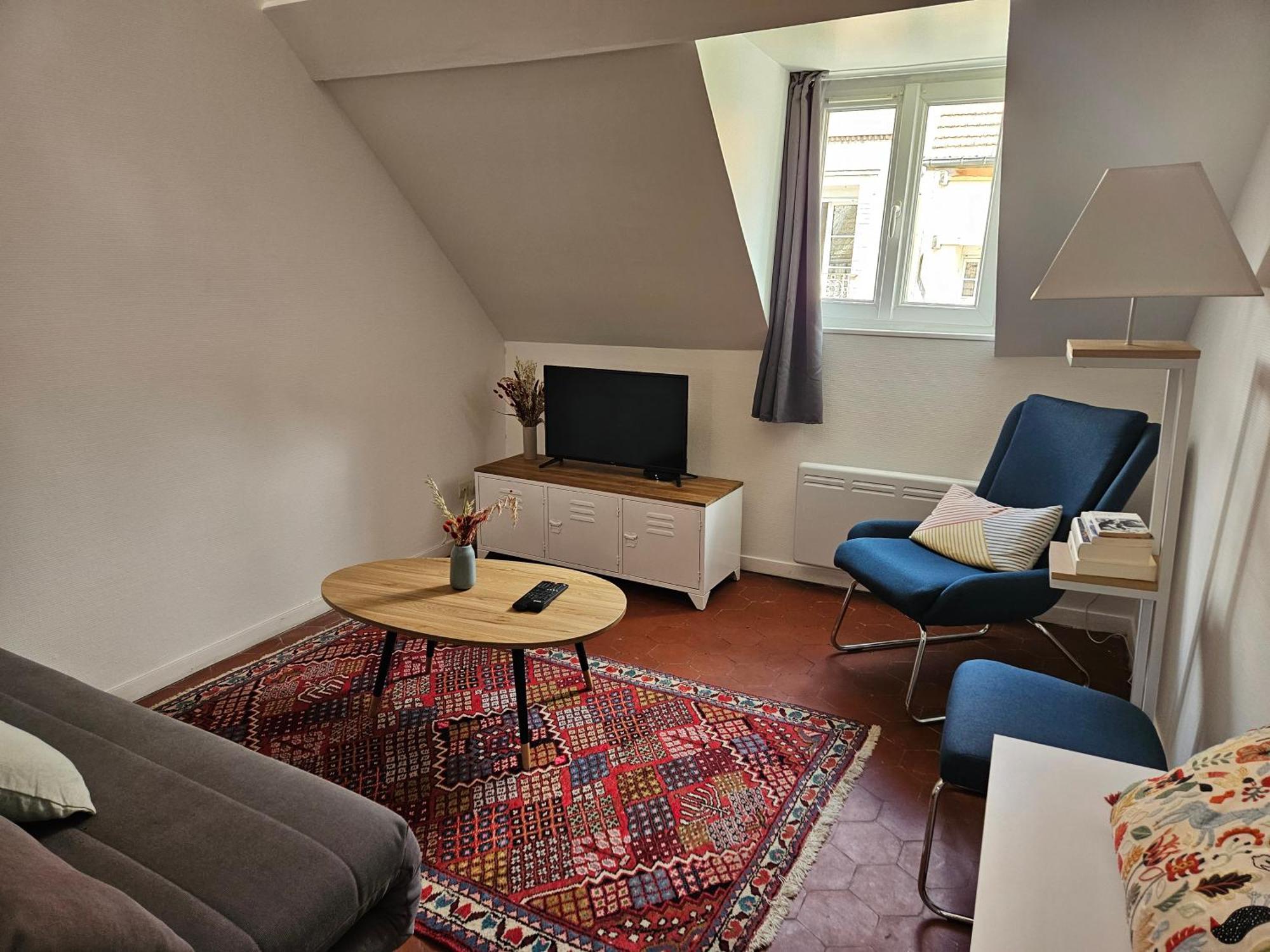 Charmant Duplex Au Coeur De Vernon Proche Gare Et Giverny Dış mekan fotoğraf